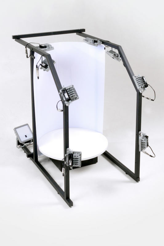 3D Фотостудия Photomechanics S-60ML+ MFT Готовая фотостудия для 360-градусной фотосъемки товаров небольших размеров с увеличенным габаритом по высоте