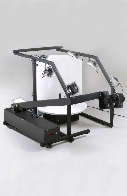 3D Фотостудия Photomechanics S-60MLK MFT Студийный комплект для 360-градусной и 3D-фотосъемки некрупных товаров.