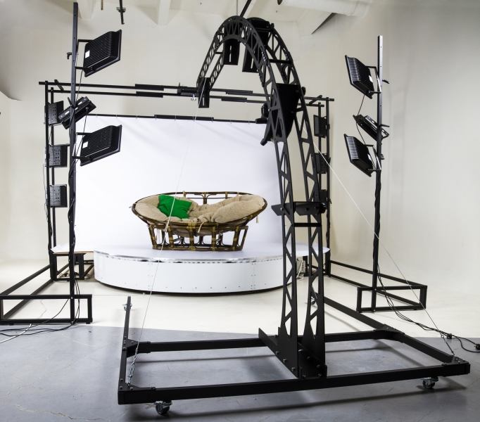 3D Фотостудия Photomechanics ST-300 XL Сверхкрупная модульная 3D-фотостудия для съемки крупногабаритных объектов.